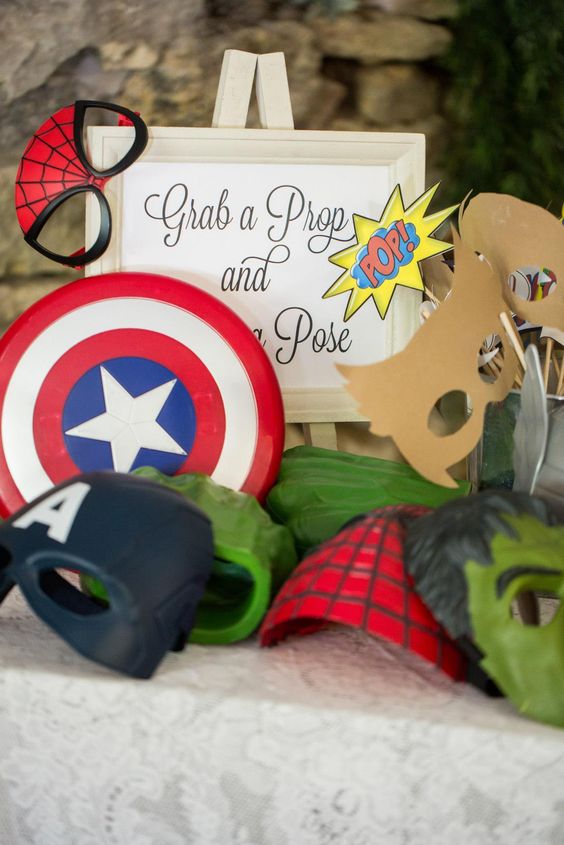superhero inspired wedding